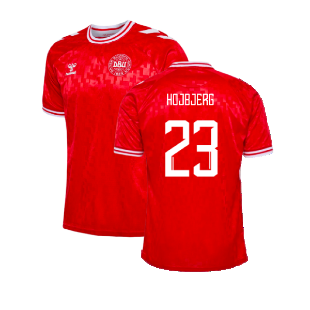 2024-2025 Denmark Home Shirt (Hojbjerg 23)