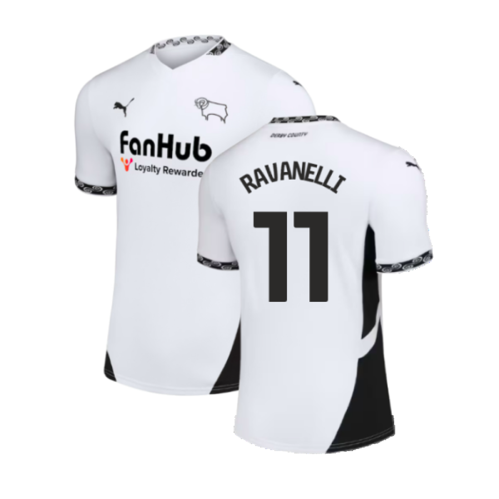 2024-2025 Derby County Home Shirt (Ravanelli 11)