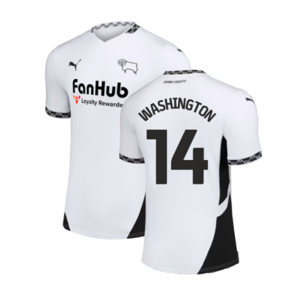 2024-2025 Derby County Home Shirt (Washington 14)