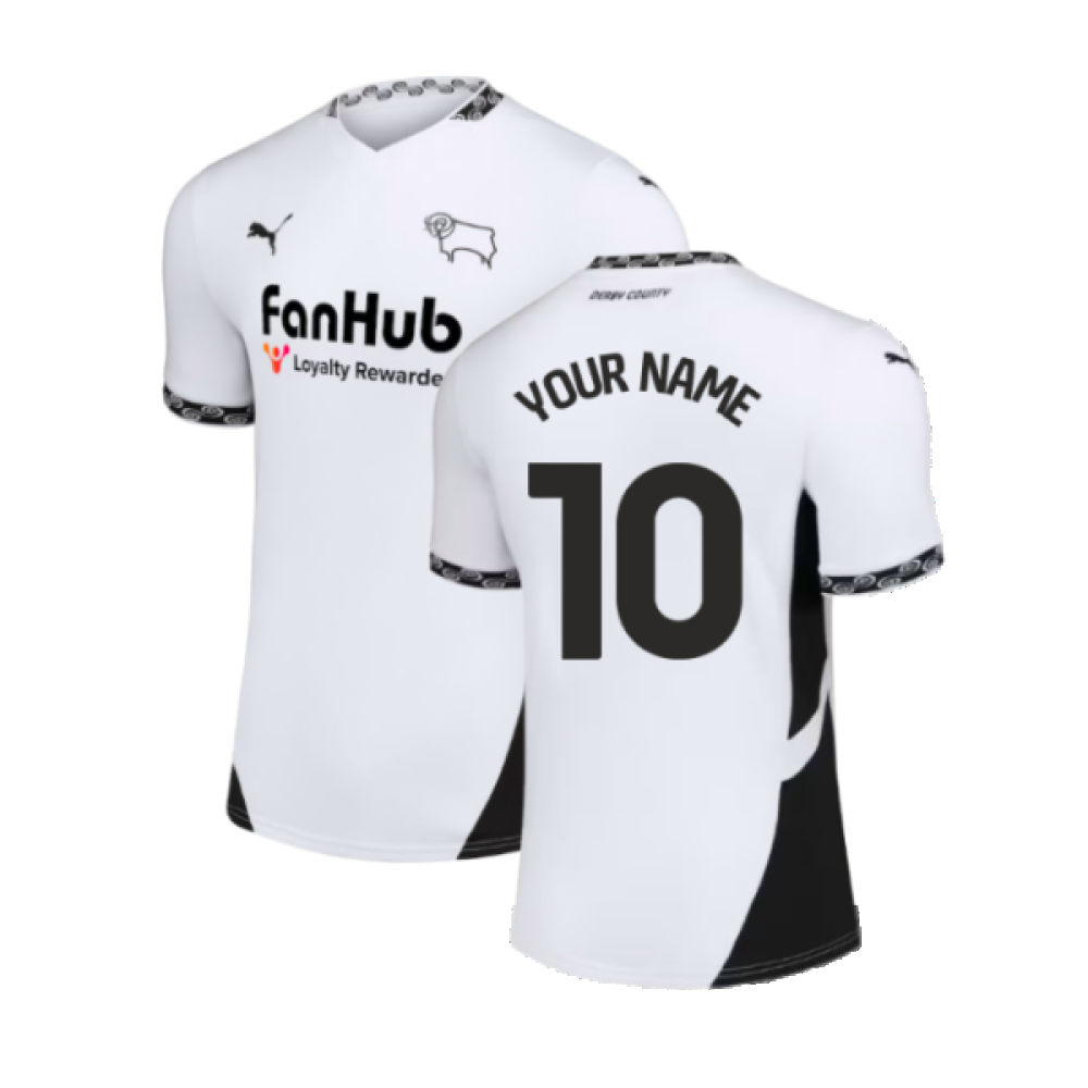 2024-2025 Derby County Home Shirt (Your Name)