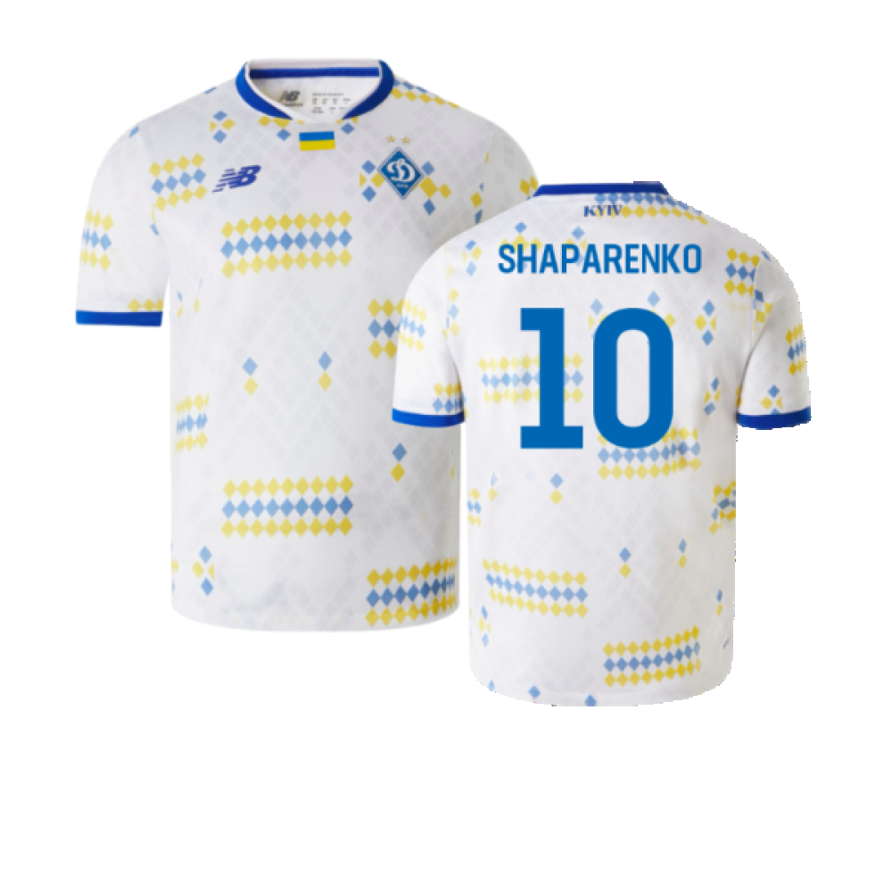 2024-2025 Dynamo Kyiv Home Shirt (Shaparenko 10)