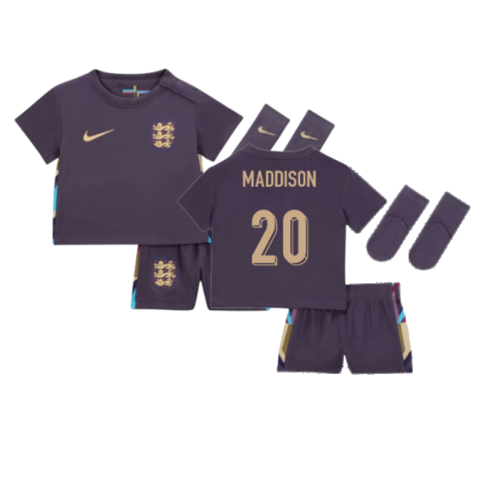 2024-2025 England Away Baby Kit (Maddison 20)