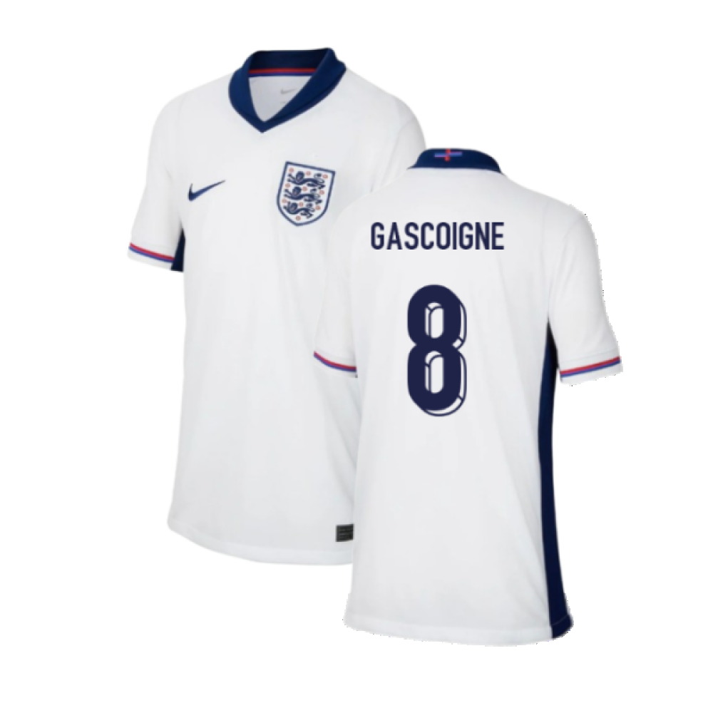 2024-2025 England Home Shirt (Kids) (Gascoigne 8)