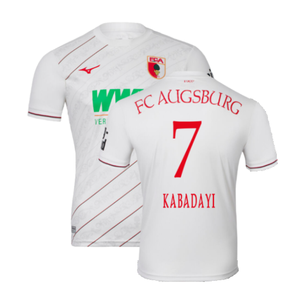 2024-2025 FC Augsburg Home Shirt (Kabadayi 7)