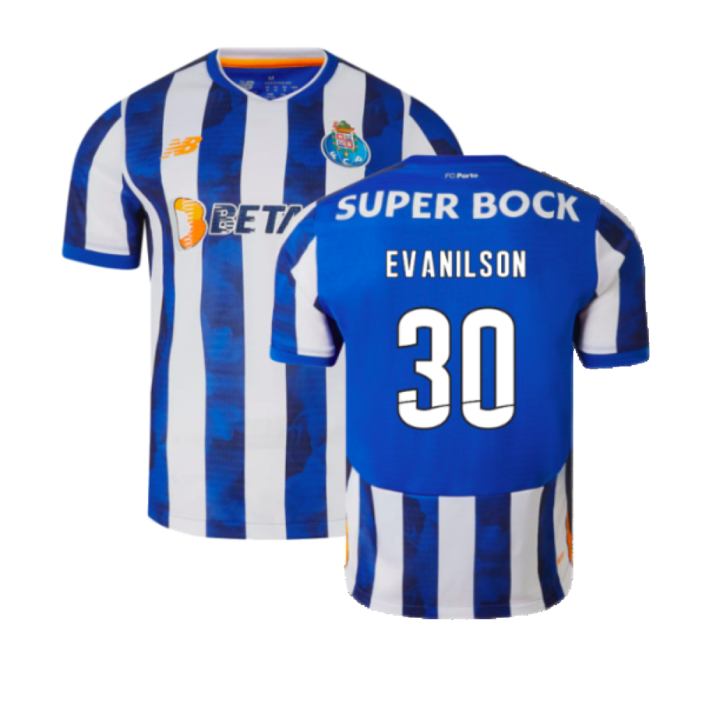 2024-2025 FC Porto Home Shirt (Evanilson 30)