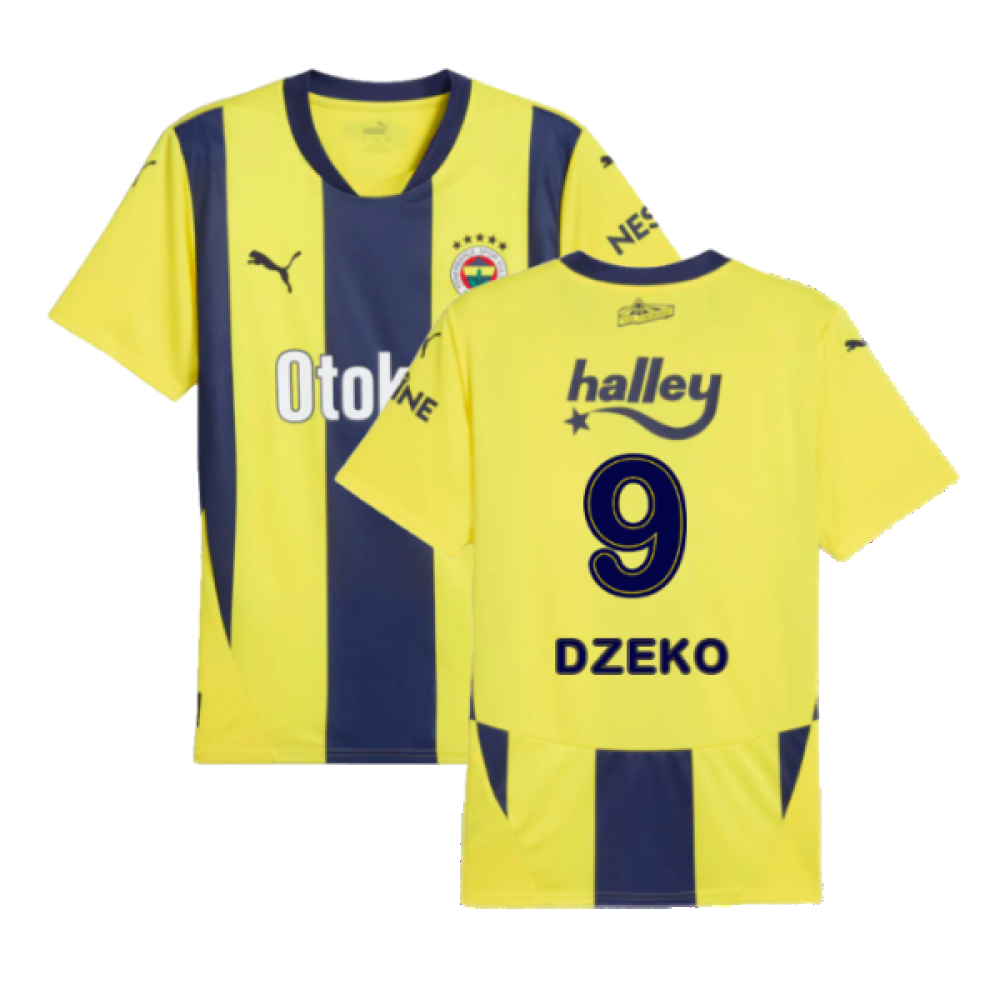 2024-2025 Fenerbahce Home Shirt (Dzeko 9)