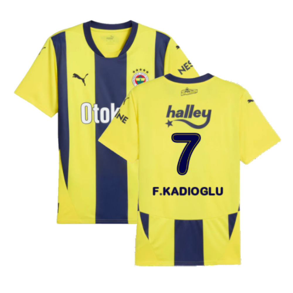 2024-2025 Fenerbahce Home Shirt (F.Kadioglu 7)