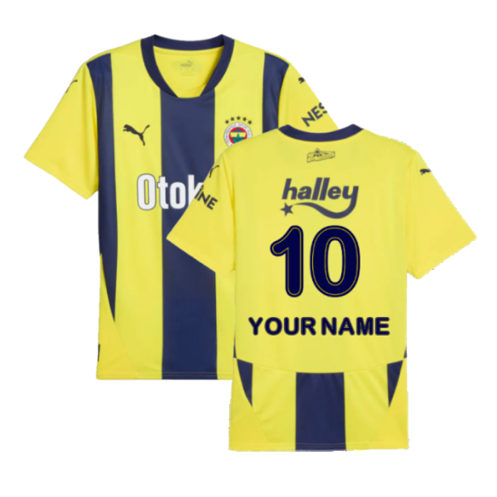 2024-2025 Fenerbahce Home Shirt (Your Name)