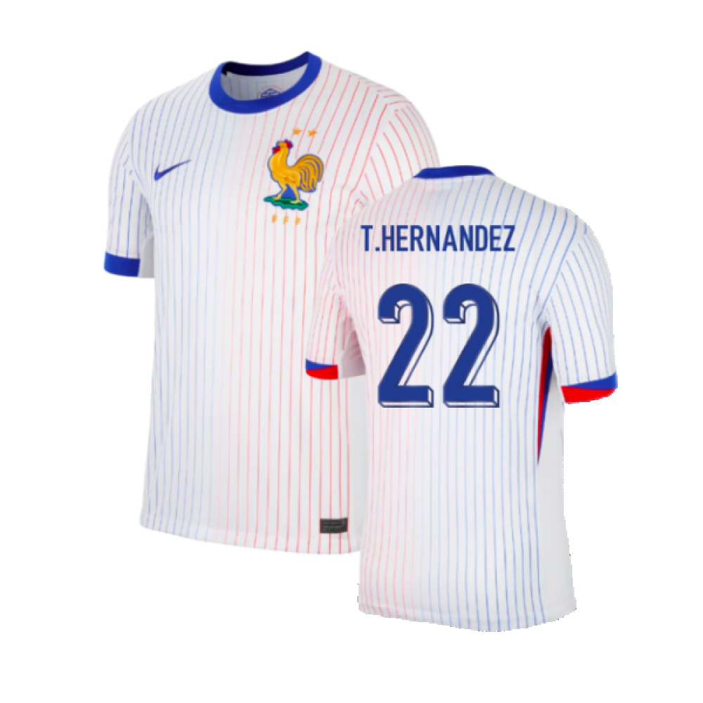 2024-2025 France Away Shirt (T.Hernandez 22)