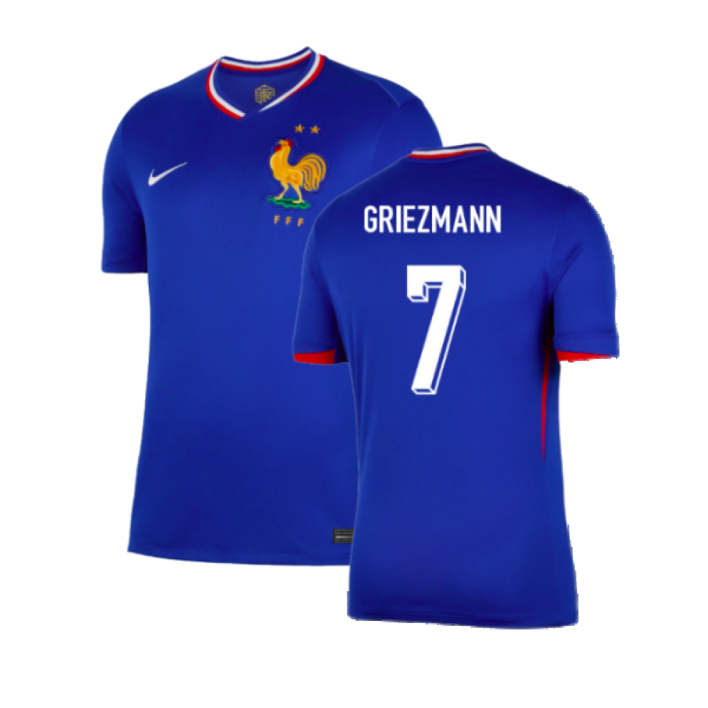 2024-2025 France Home Shirt (Griezmann 7)