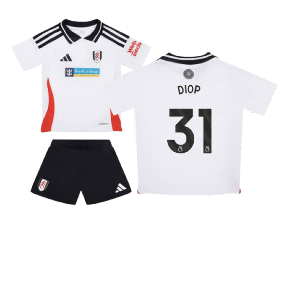 2024-2025 Fulham Home Mini Kit (Diop 31)