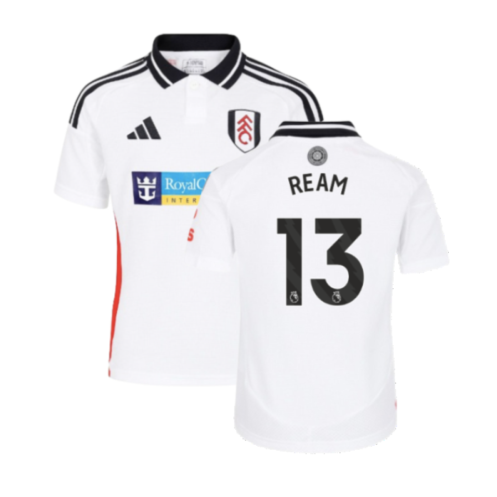 2024-2025 Fulham Home Shirt (Kids) (Ream 13)