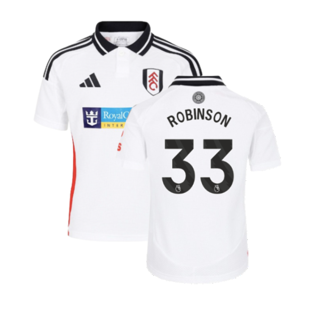 2024-2025 Fulham Home Shirt (Kids) (Robinson 33)