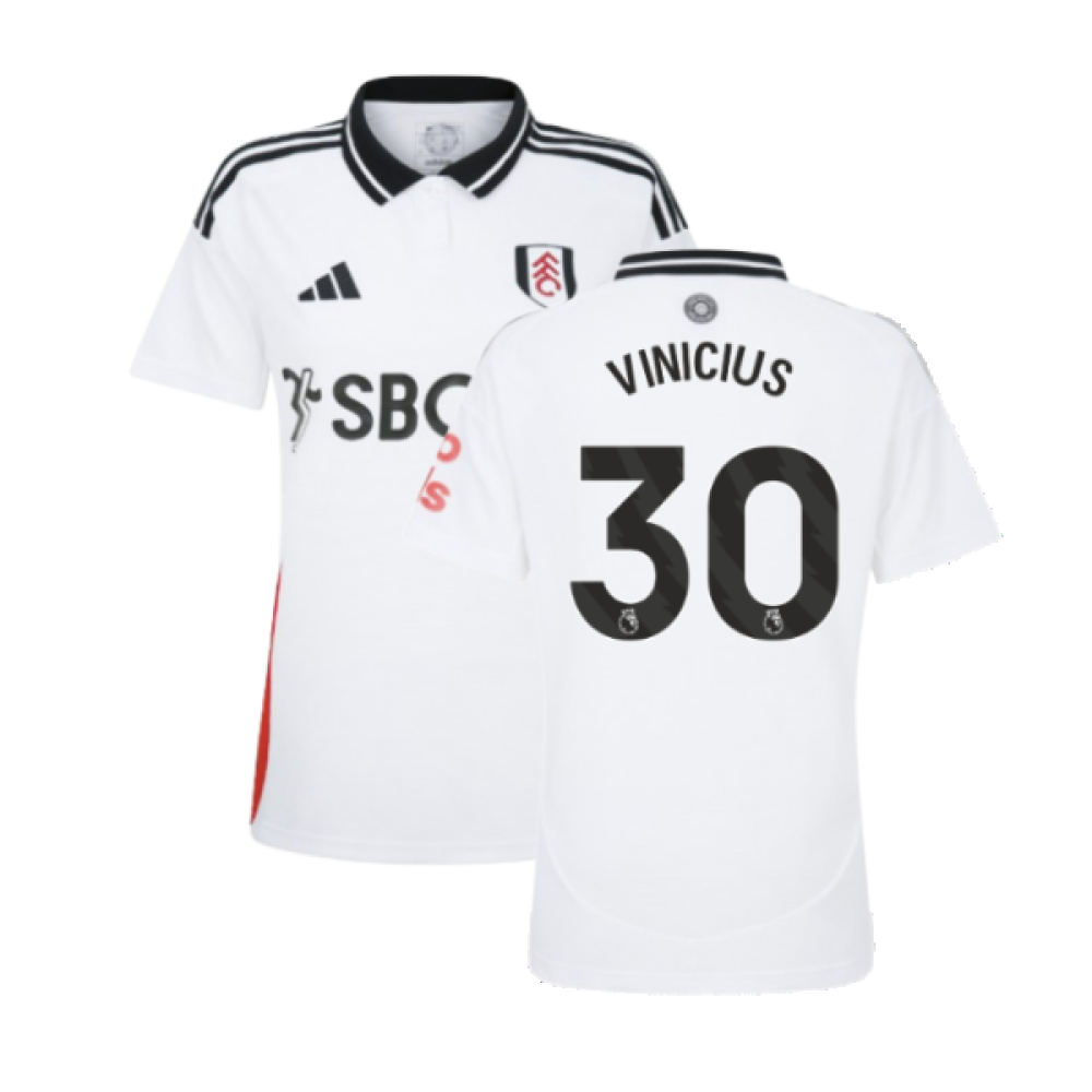 2024-2025 Fulham Home Shirt (Womens) (Vinicius 30)