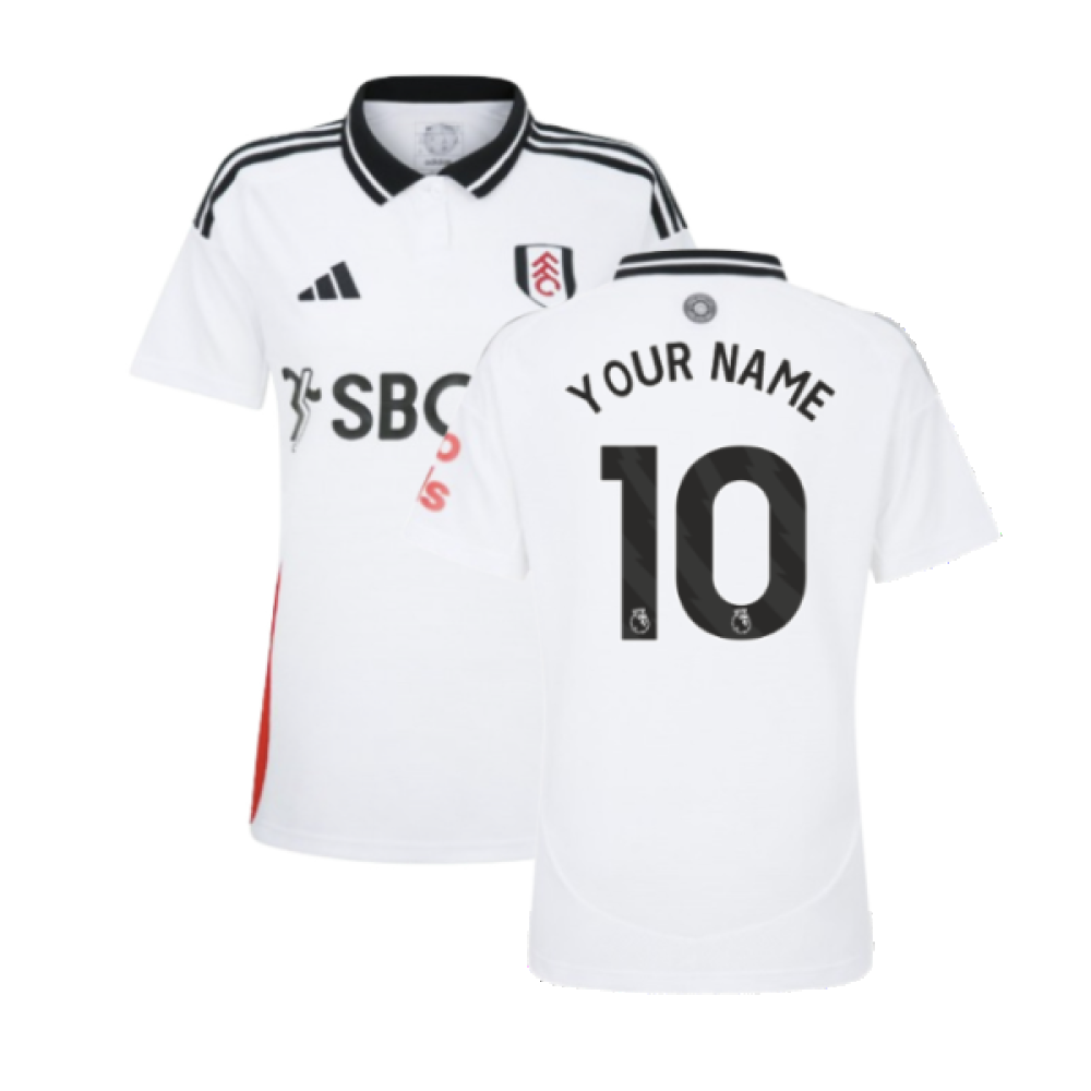 2024-2025 Fulham Home Shirt (Womens) (Your Name)