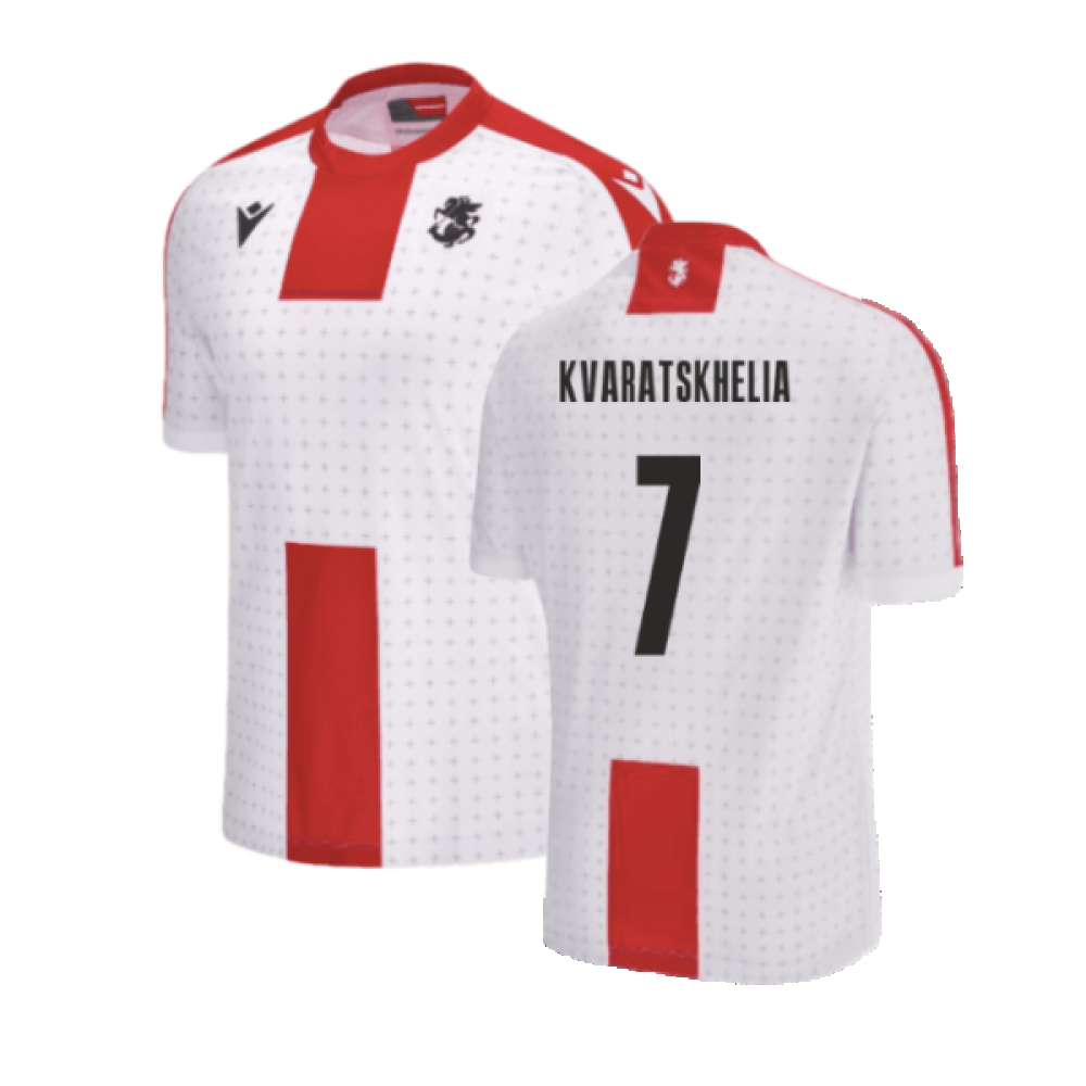 2024-2025 Georgia Home Shirt (Kids) (Kvaratskhelia 7)