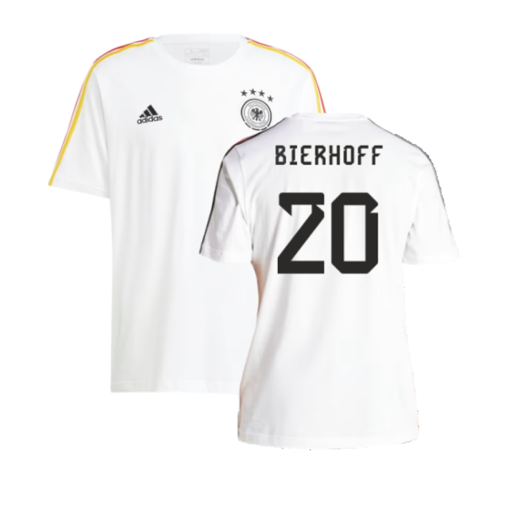 2024-2025 Germany 3S DNA Tee (White) (BIERHOFF 20)