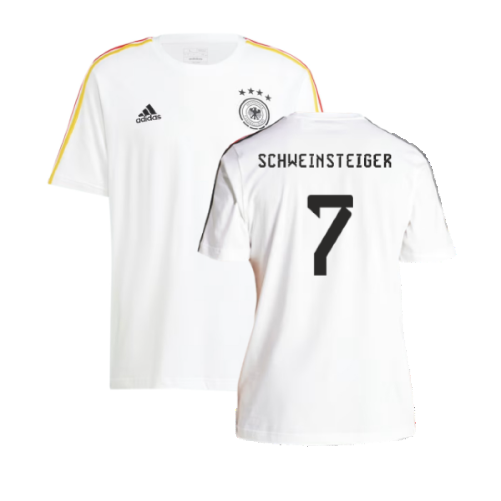 2024-2025 Germany 3S DNA Tee (White) (SCHWEINSTEIGER 7)