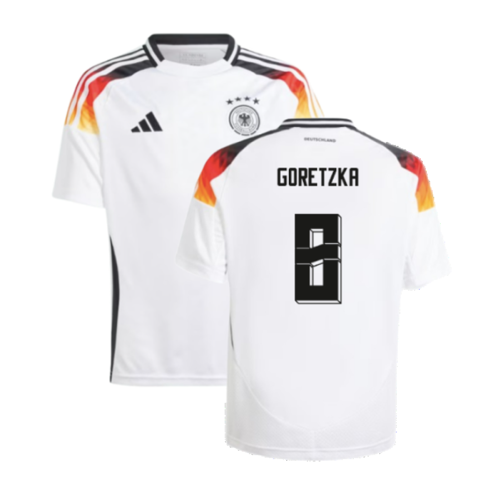 2024-2025 Germany Home Shirt (Kids) (Goretzka 8)