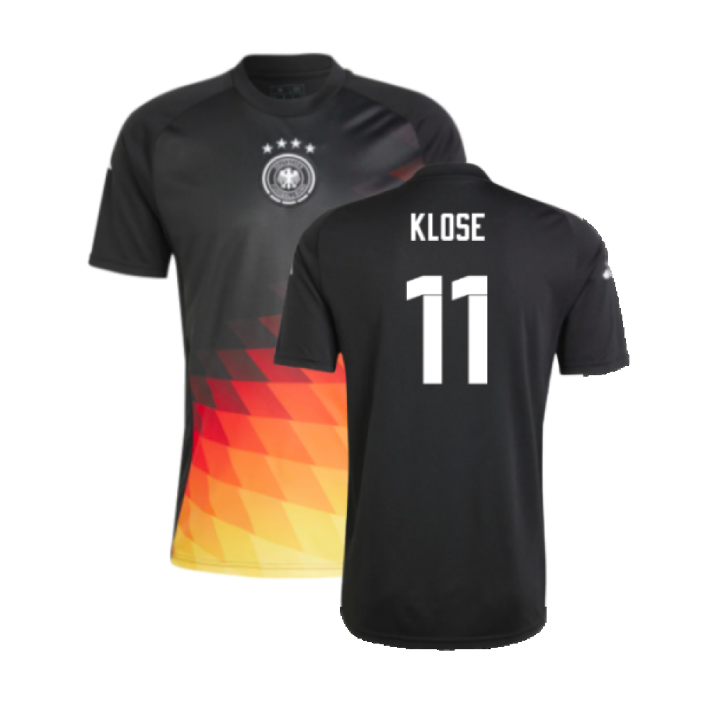 2024-2025 Germany Pre-Match Shirt (Black) (Klose 11)