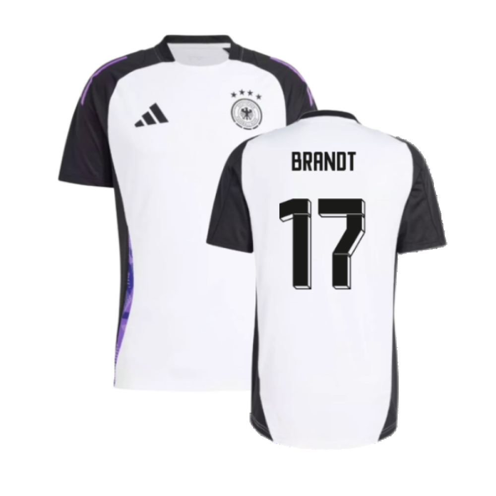 2024-2025 Germany Training Jersey (White) (Brandt 17)