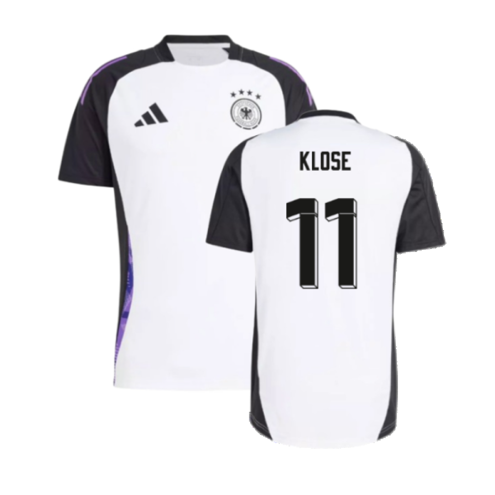 2024-2025 Germany Training Jersey (White) (Klose 11)