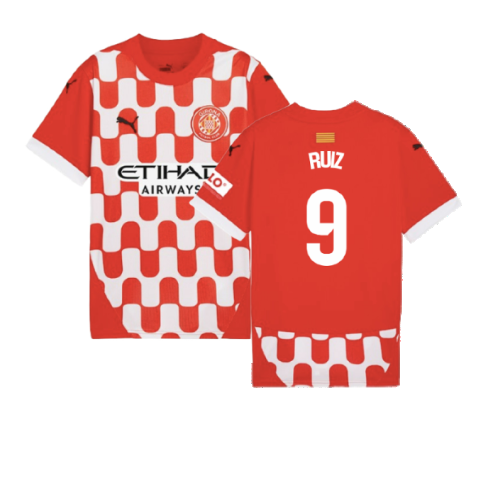 2024-2025 Girona Home Shirt (Ruiz 9)