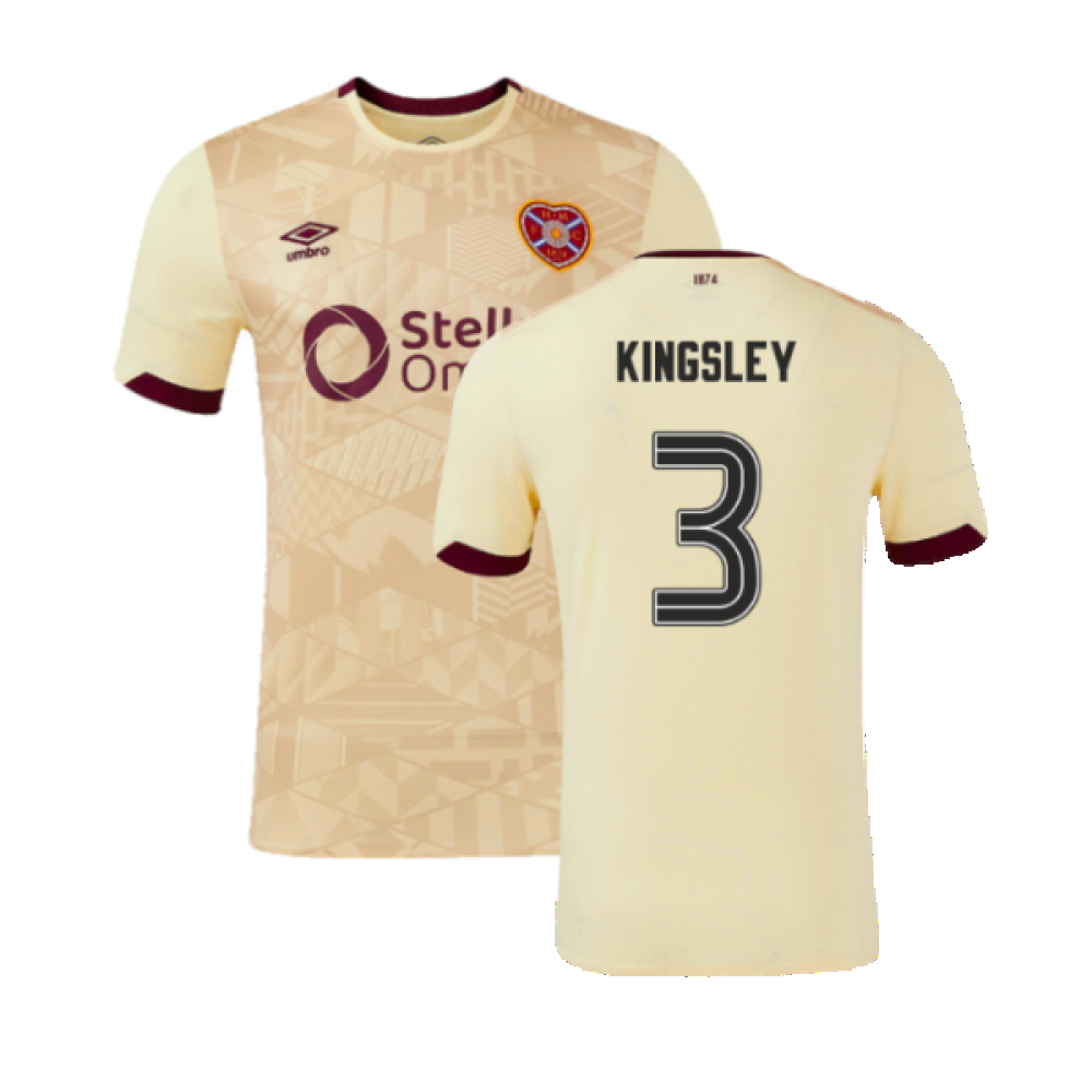 2024-2025 Hearts Away Shirt (Kingsley 3)