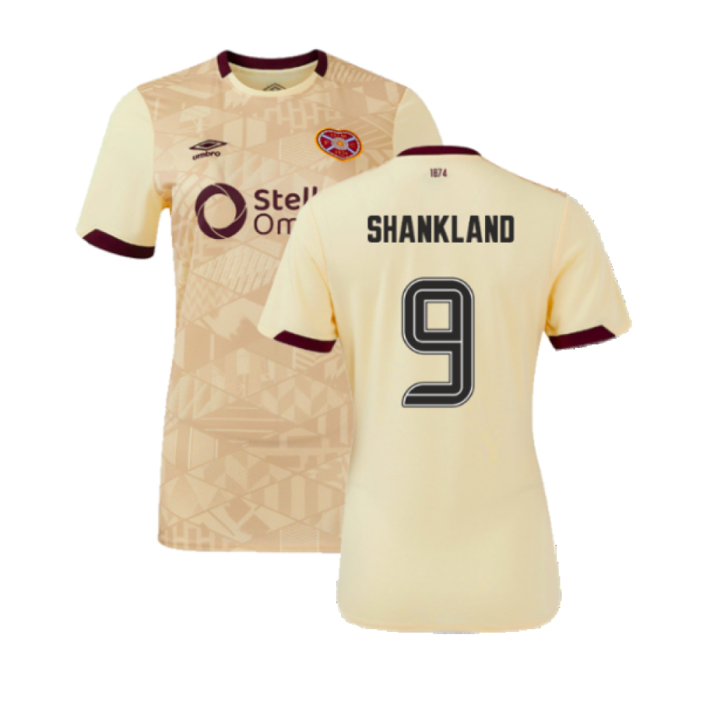 2024-2025 Hearts Away Shirt (Womens) (Shankland 9)