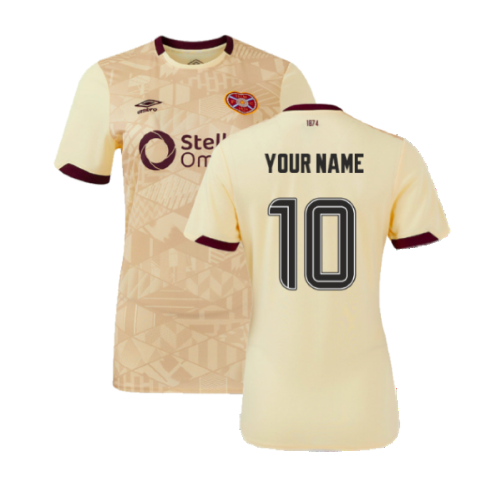 2024-2025 Hearts Away Shirt (Womens) (Your Name)