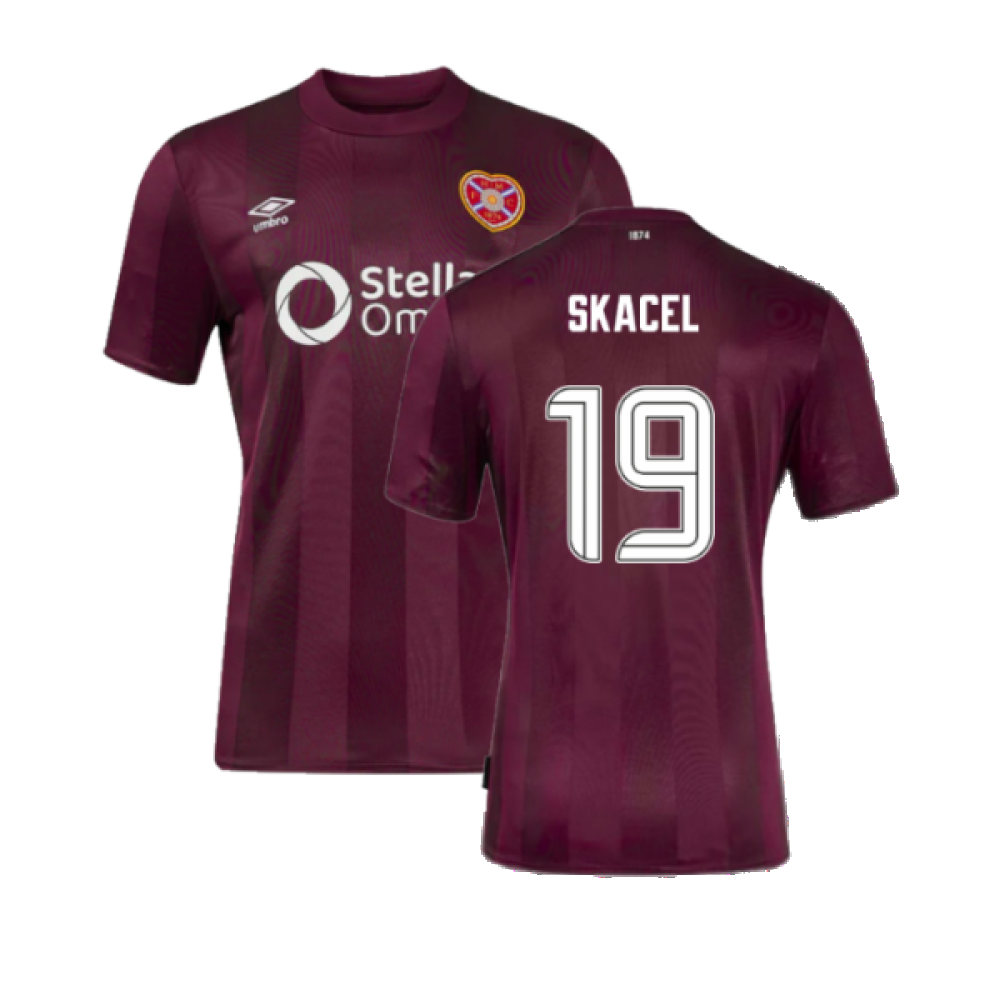 2024-2025 Hearts Home Shirt (Kids) (Skacel 19)