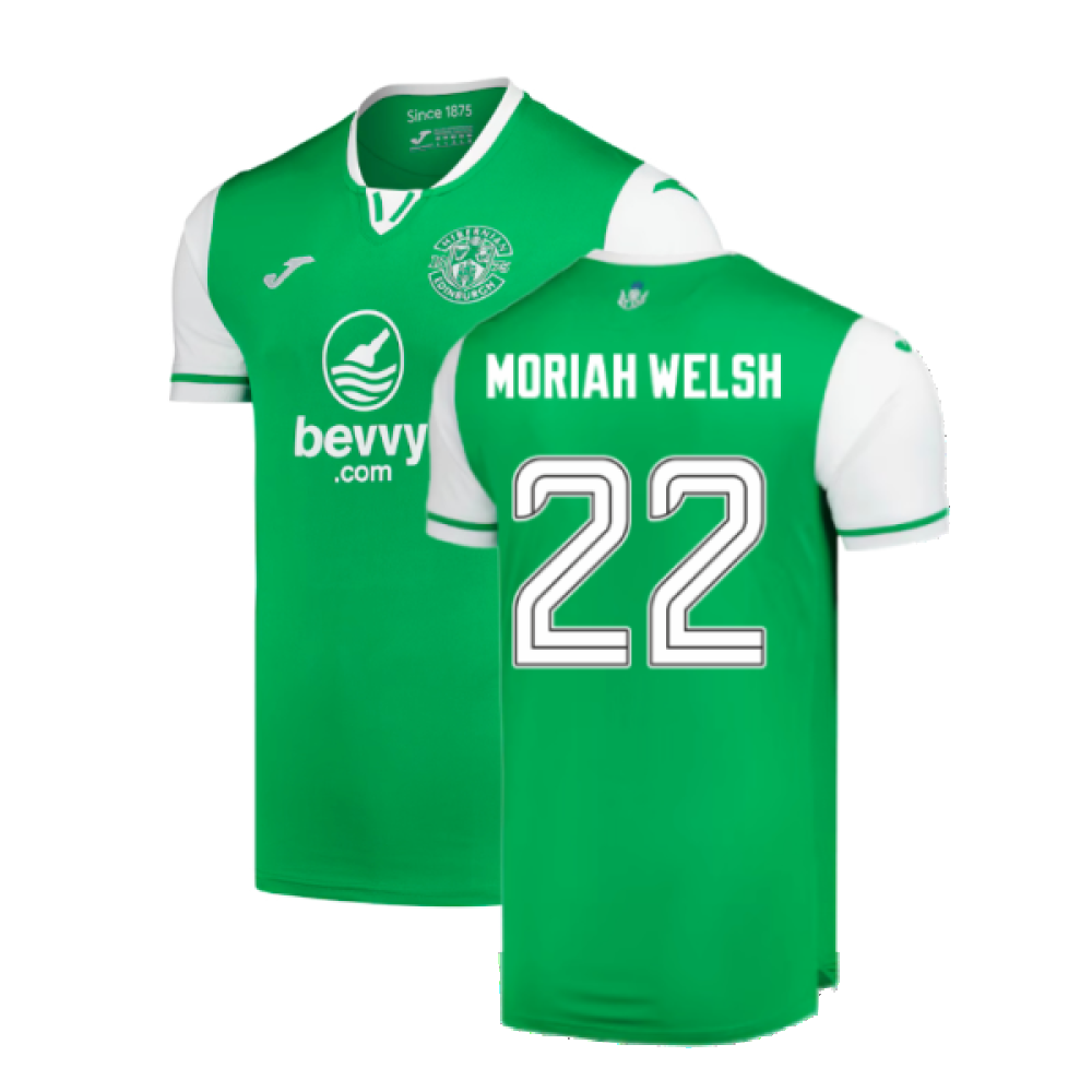 2024-2025 Hibernian Home Shirt (Moriah Welsh 22)