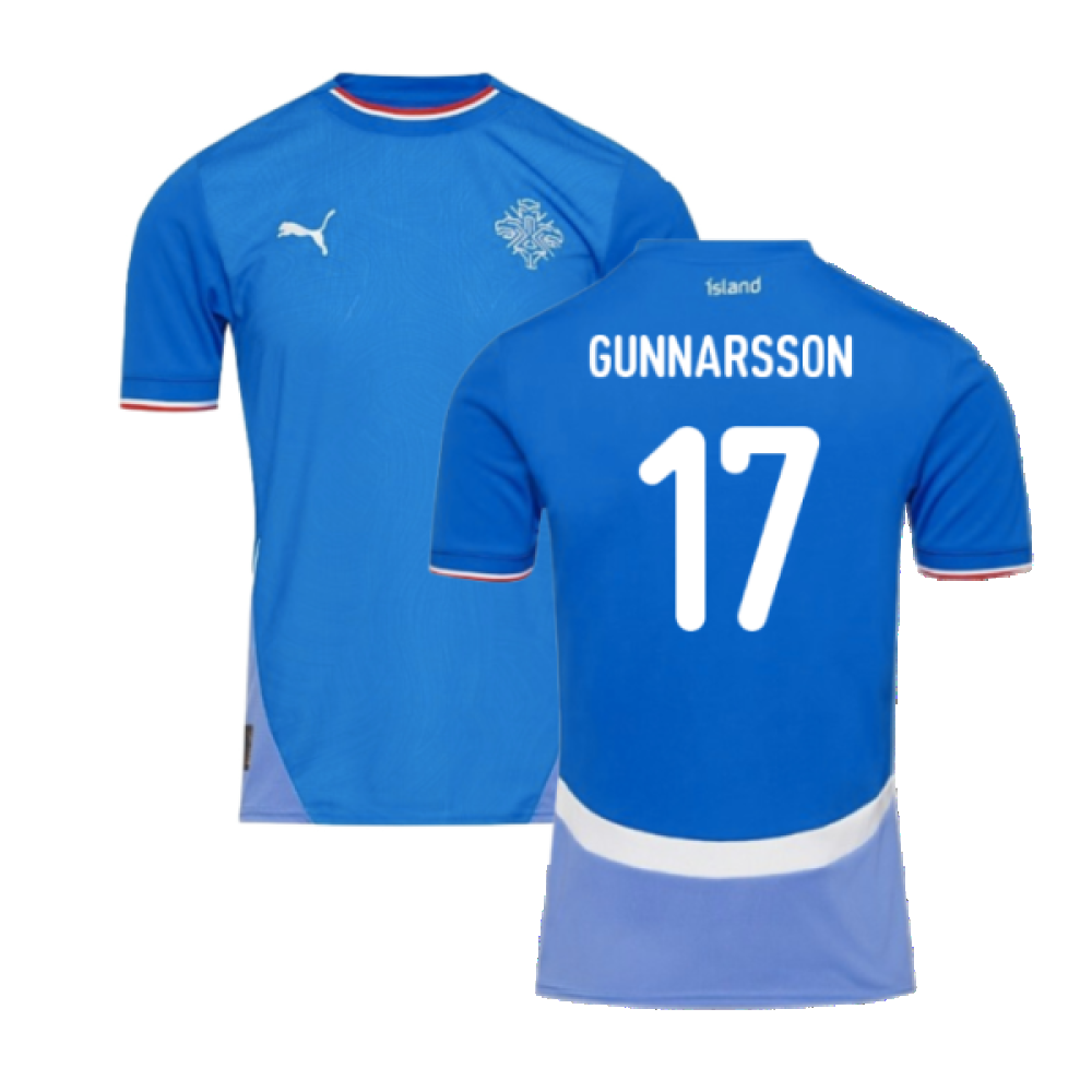 2024-2025 Iceland Home Shirt (Gunnarsson 17)