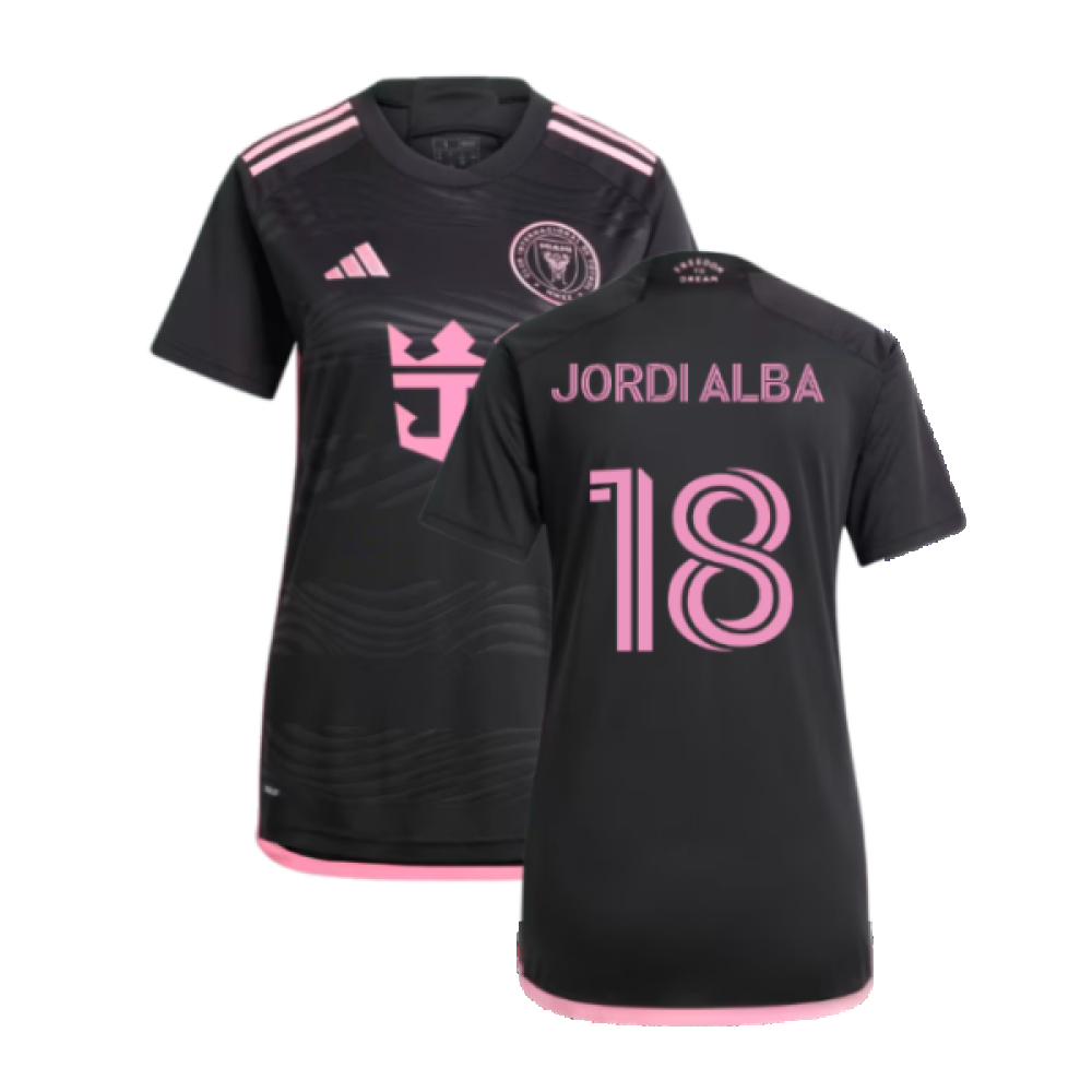 2024-2025 Inter Miami Away Shirt (Womens) (Jordi Alba 18)