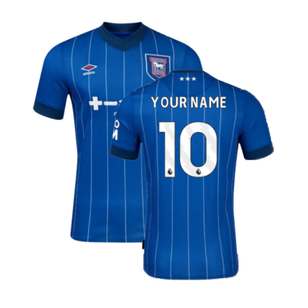 2024-2025 Ipswich Home Shirt (Kids) (Your Name)