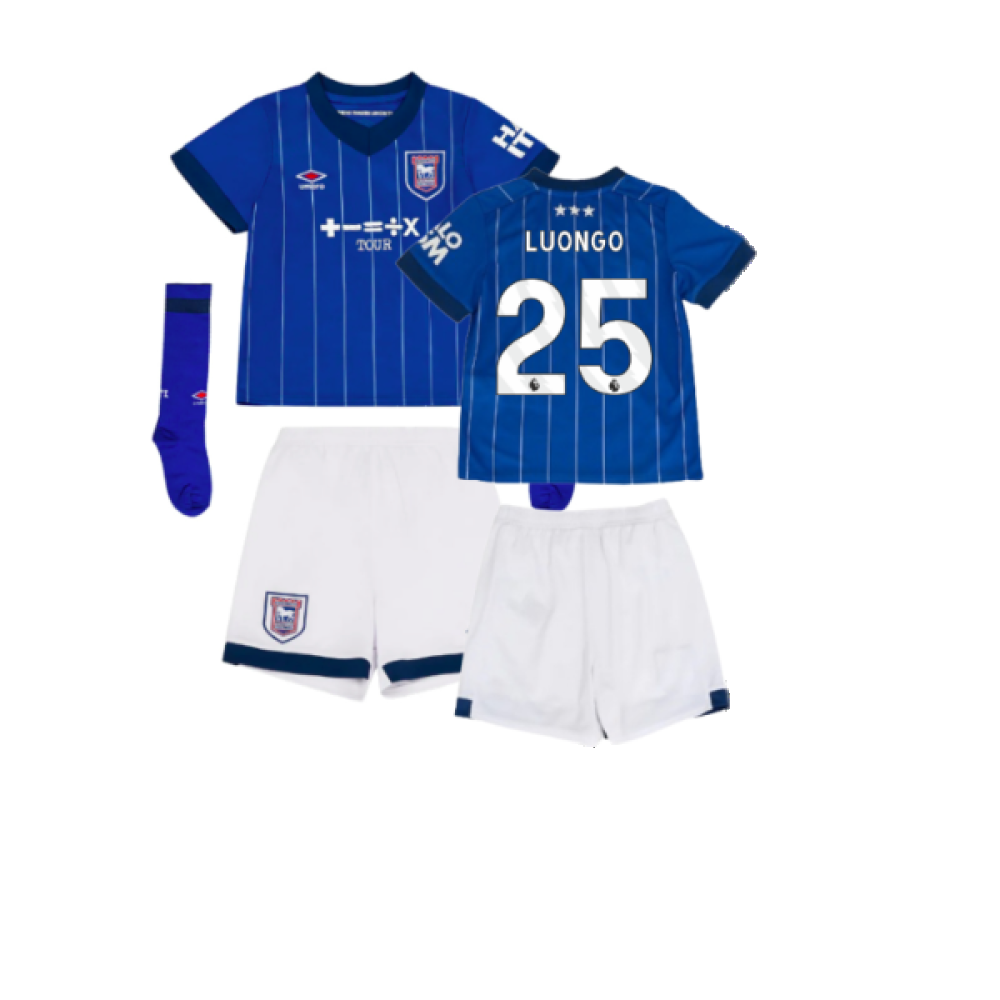 2024-2025 Ipswich Town Home Mini Kit (Luongo 25)