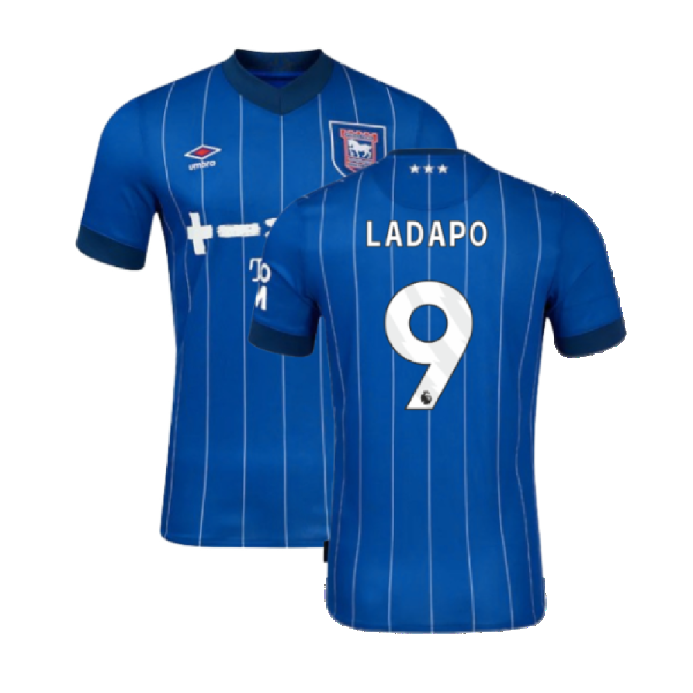 2024-2025 Ipswich Town Home Shirt (Ladapo 9)