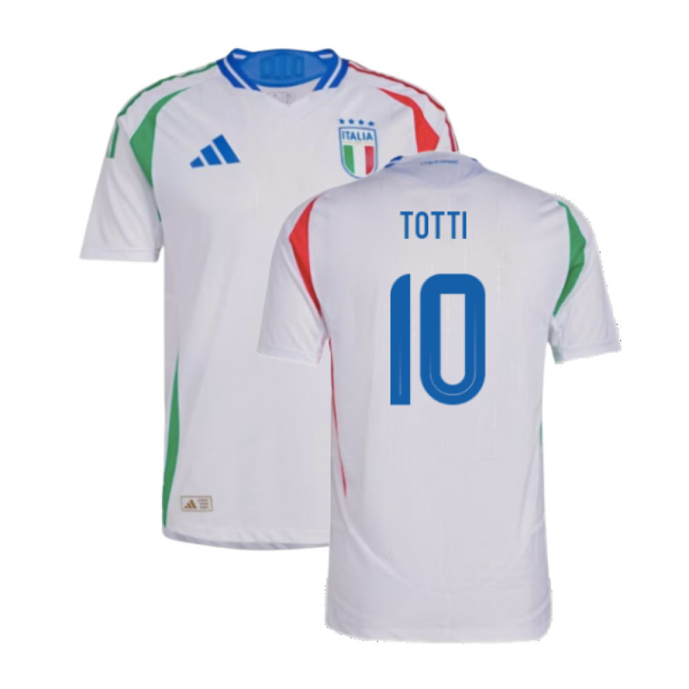 2024-2025 Italy Authentic Away Shirt (TOTTI 10)