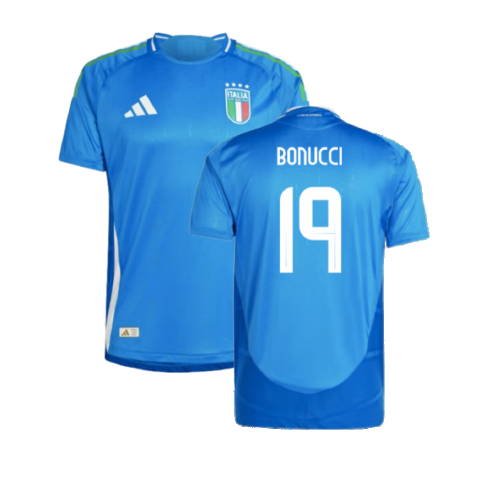 2024-2025 Italy Authentic Home Shirt (BONUCCI 19)