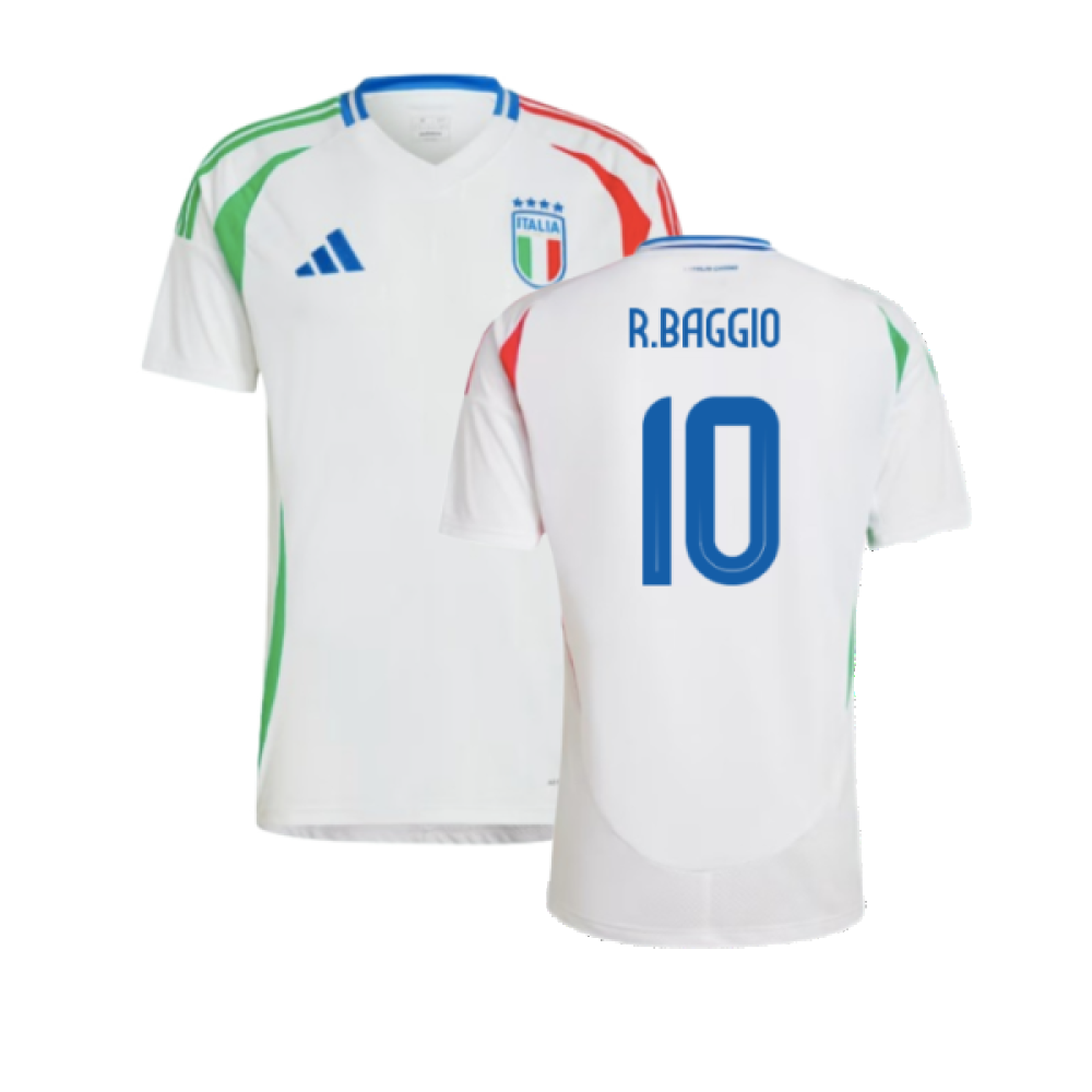 2024-2025 Italy Away Shirt (R.BAGGIO 10)