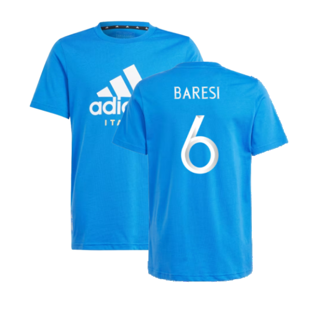 2024-2025 Italy DNA Tee (Blue) - Kids (BARESI 6)