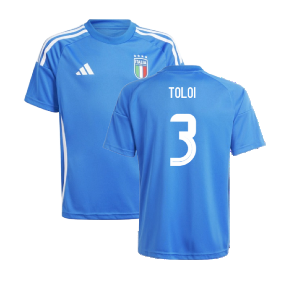 2024-2025 Italy Home Fan Jersey (Kids) (TOLOI 3)