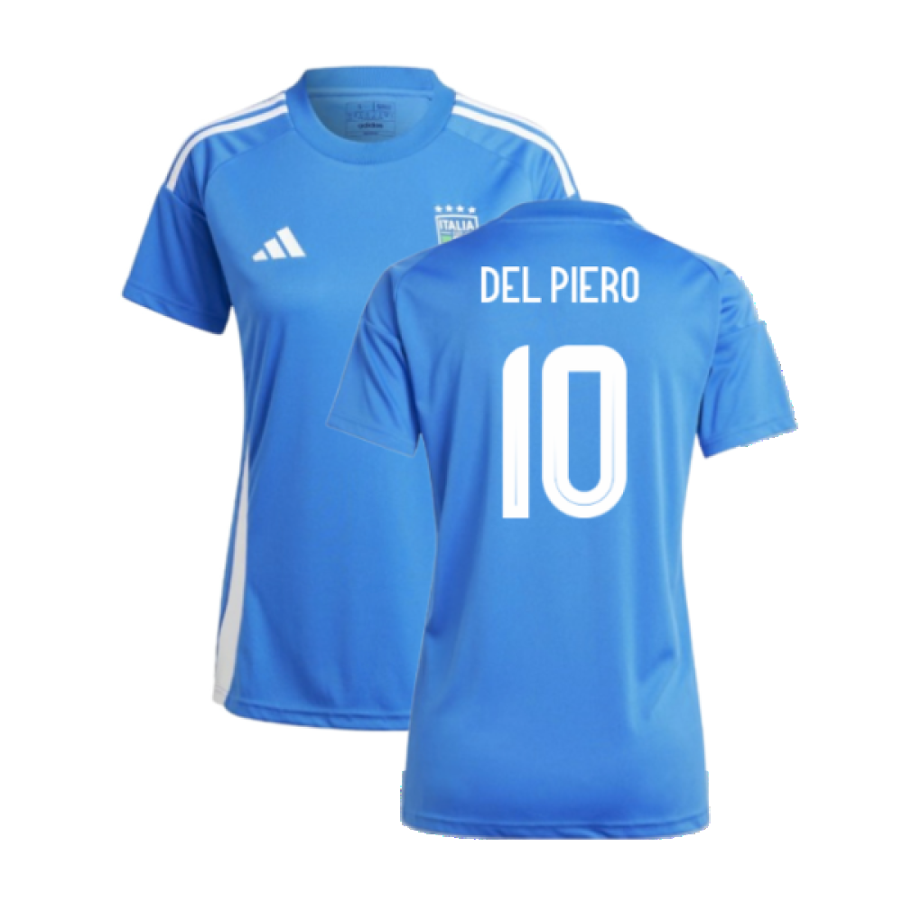 2024-2025 Italy Home Fan Jersey (Ladies) (DEL PIERO 10)