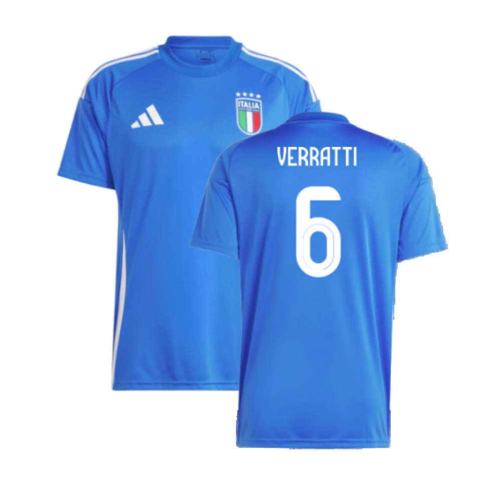 2024-2025 Italy Home Fan Jersey (VERRATTI 6)