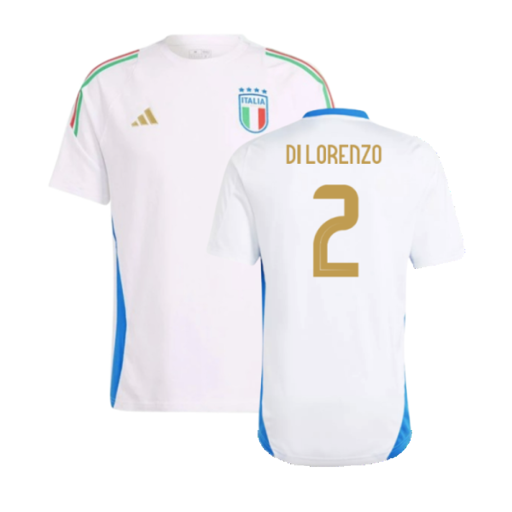 2024-2025 Italy Training Tee (White) (DI LORENZO 2)