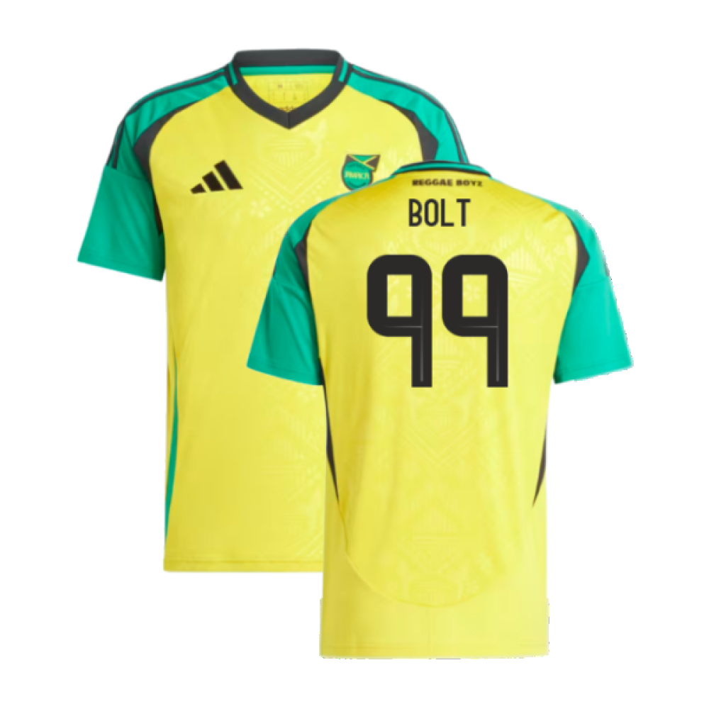 2024-2025 Jamaica Home Shirt (Bolt 99)