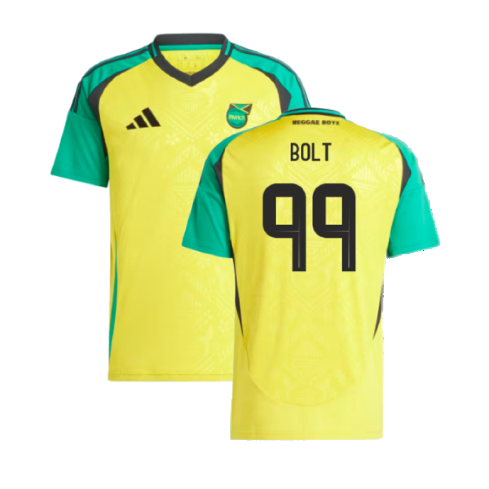 2024-2025 Jamaica Home Shirt (Womens) (Bolt 99)