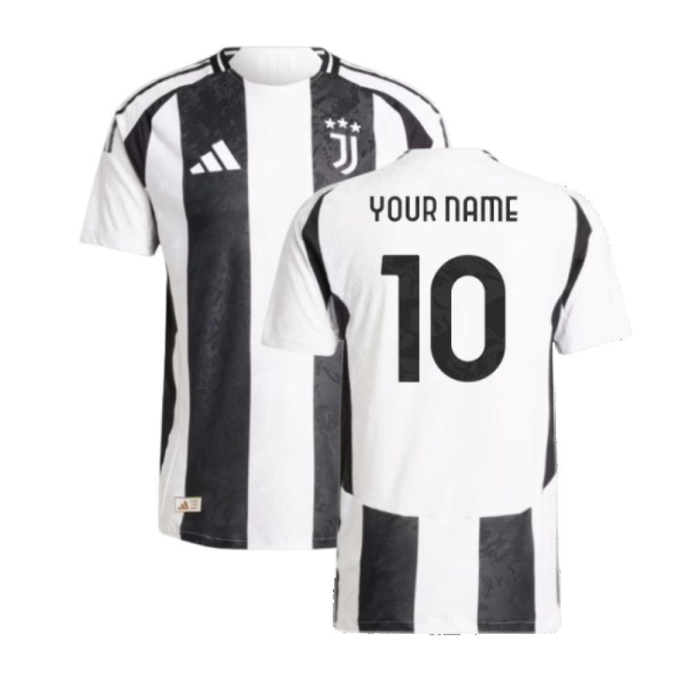 2024-2025 Juventus Authentic Home Shirt (Your Name)