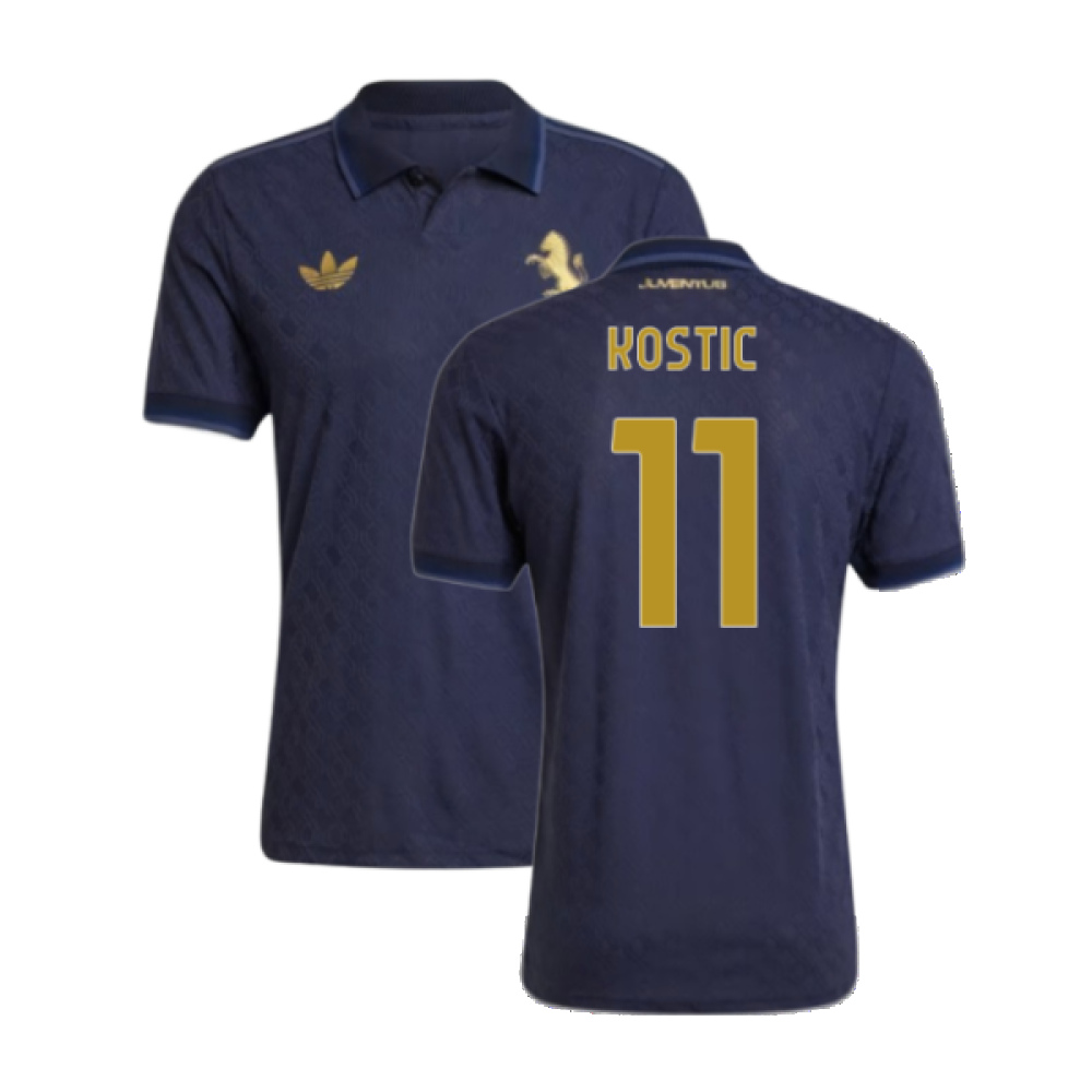 2024-2025 Juventus Authentic Third Shirt (Kostic 11)