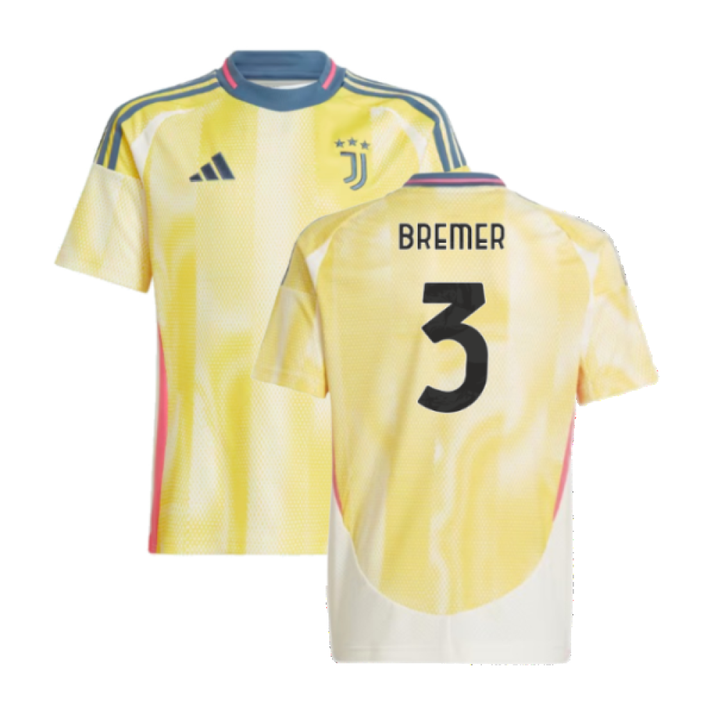 2024-2025 Juventus Away Shirt (Kids) (Bremer 3)